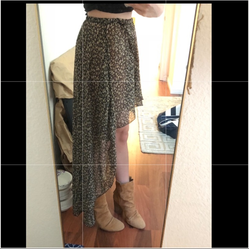 Coachella Flower Skirt